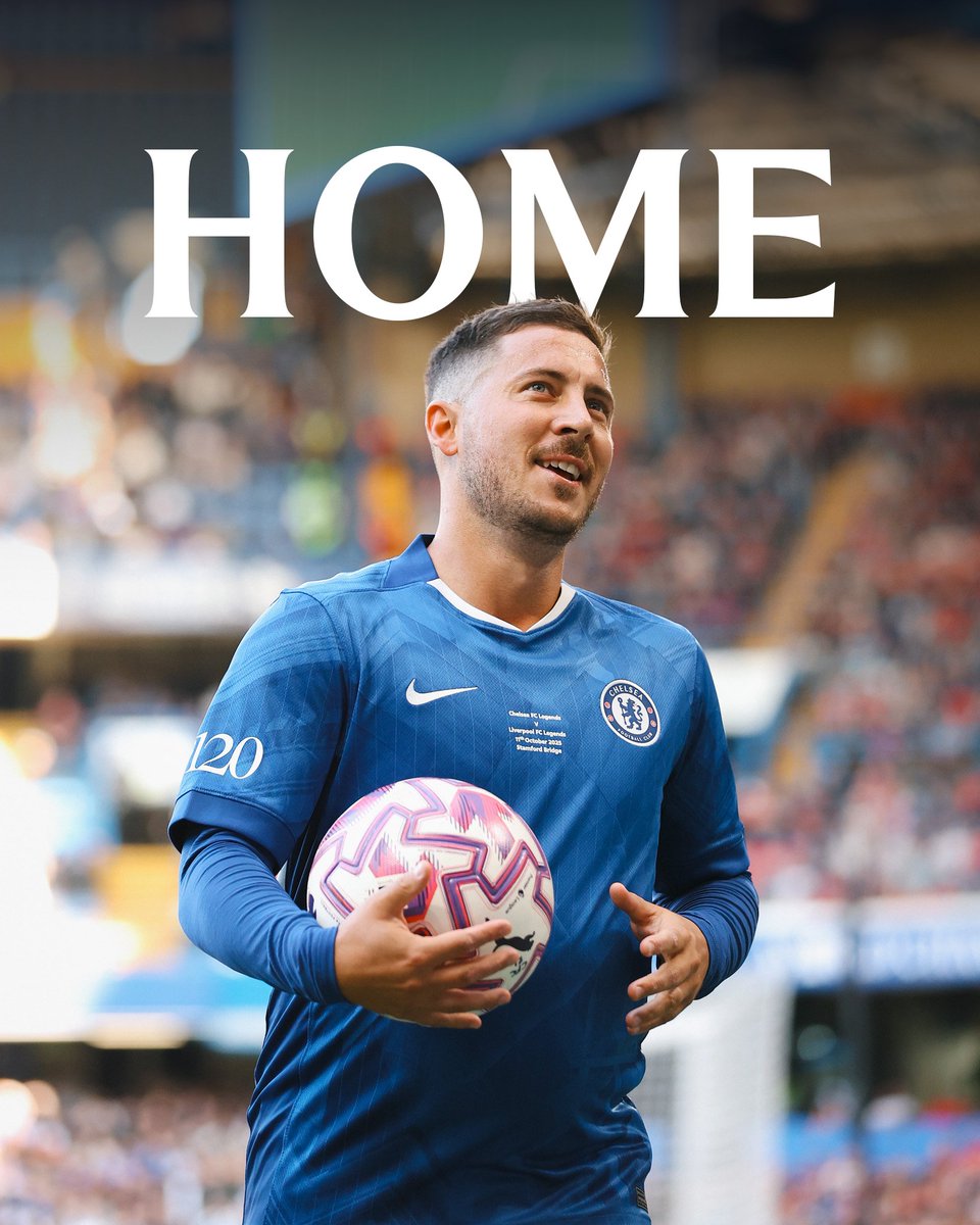 rafekabato70366's tweet photo. Back to @stafordbridge # @hazardeden10 👏👏👏👏 https://t.co/q3zaLrwgQb