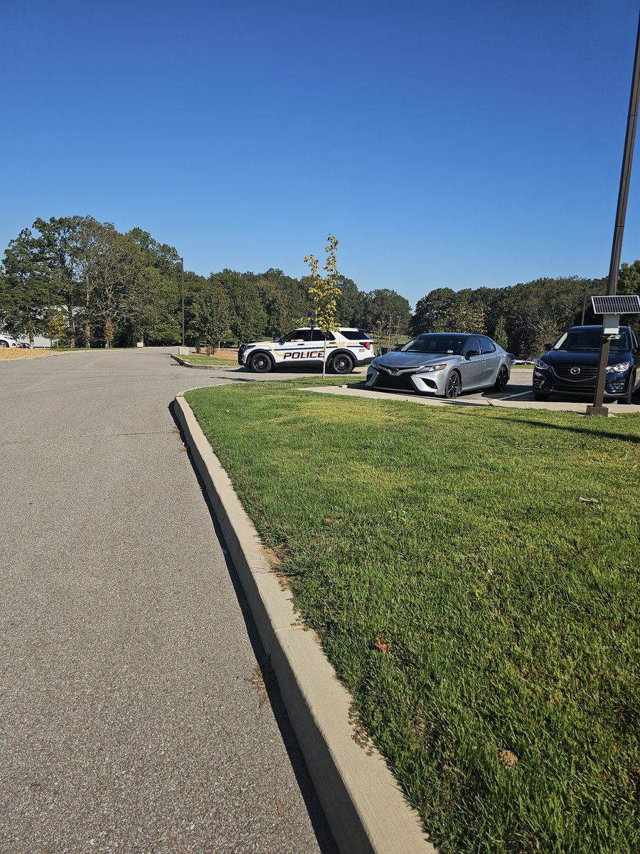 B3 UPDATE: Police escort ...gotta love it...