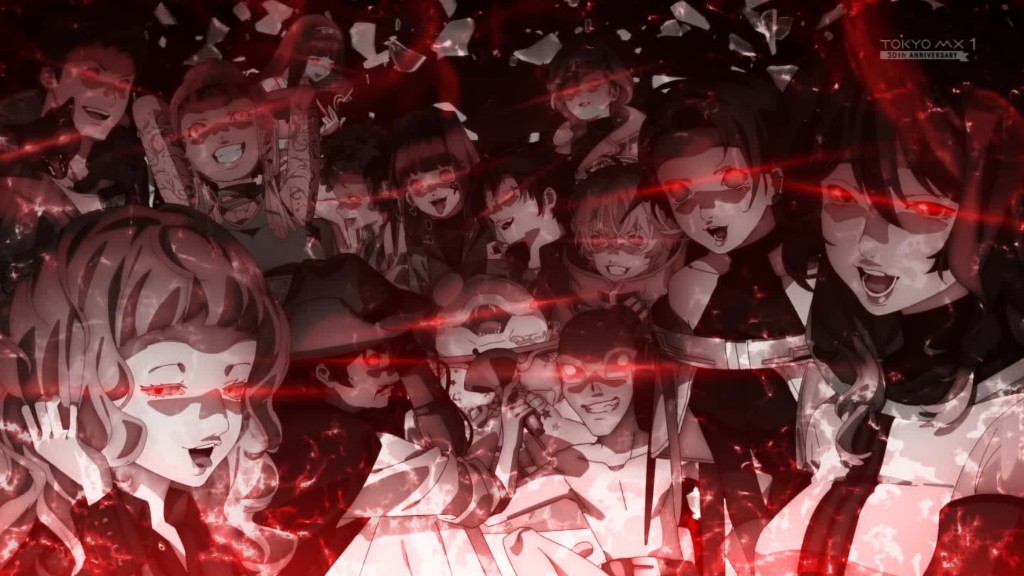 GATARI03's tweet image. OPにまだ見ぬ強敵が映るアニメは名作…いやまだ見ぬ強敵多すぎない!?最終的にこんな大人数で宇宙人狼ゲームをすることになるのか…!? #gnosia #グノーシア