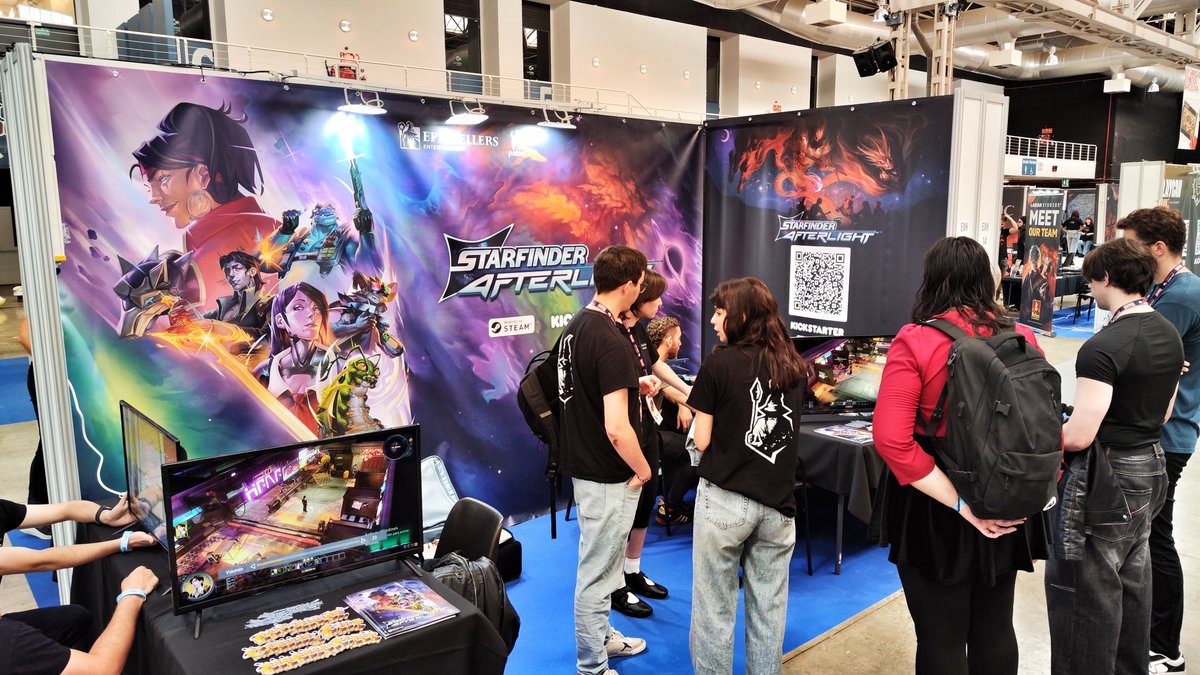 Eduardo de la Iglesia (aka Duba) (@vaquedu) on Twitter photo Viernes y sábado intensos en la <a href="/IndieDevDay/">IndieDevDay</a> con la presentación de uno de los últimos proyectos en el que estoy involucrado como compositor/diseñador de audio: "Starfinder - Afterlight" de <a href="/epictellers/">Epictellers Entertainment</a> Viernes y sábado intensos en la <a href="/IndieDevDay/">IndieDevDay</a> con la presentación de uno de los últimos proyectos en el que estoy involucrado como compositor/diseñador de audio: "Starfinder - Afterlight" de <a href="/epictellers/">Epictellers Entertainment</a>