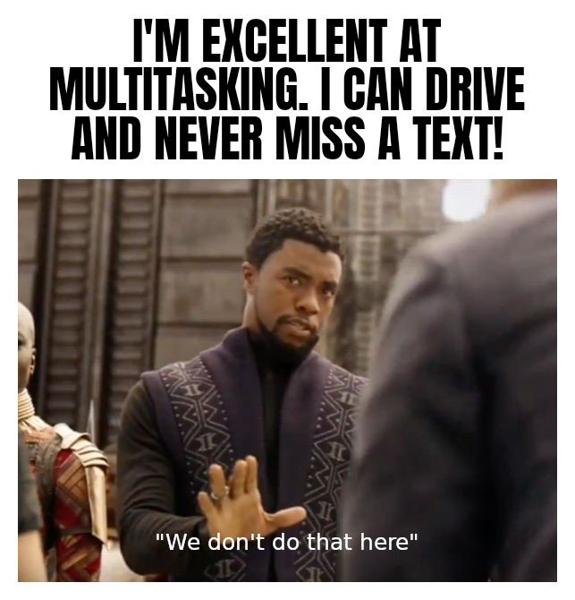 ridesafedp's tweet image. Just because you&apos;ve been lucky so far....doesn&apos;t mean it&apos;s a good idea. 🤔🙄 #parkthephone #enddd #ditchthedistractions