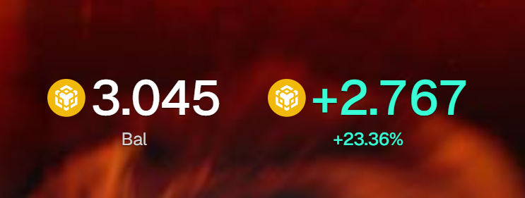 insydercrypto's tweet image. 1 BNB challenge Day 1:
+2.045 BNB (the pnl card is bugged)
Started this wallet for the GMGN $350k trading contest, so far with just 2 bnb profit I'm top 21, deffo not a lot of competition.