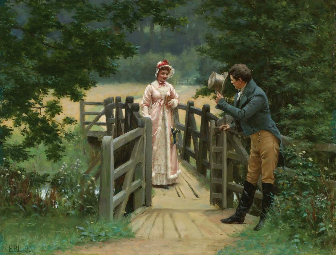annie151092's tweet image. The gallant suitor
by Edmund Blair Leighton (1853-1922)
#paintings #art