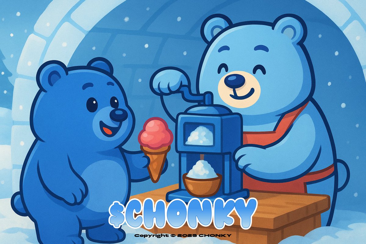 chonky_meme's tweet photo. “ $CHONKY From Cold to Gold”

1️⃣ In a land of endless snow lives a seal that’s pure joy $CHONKY 🐻‍❄️
2️⃣ He waves. He wiggles. He warms hearts from pole to pole. 🫶
3️⃣ The world is cold, but your vibe doesn’t have to be. 💫
4️⃣ $CHONKY is more than a seal.
He’s a symbol of friendship, laughter, and light. 🌟
5️⃣ Stay warm, stay kind, stay $CHONKY. ❄️❤️

#CHONKY #meme #SolanaMemeCoin #MemeCoinSeason #CryptoCommunity #pumpfun #dexscreener