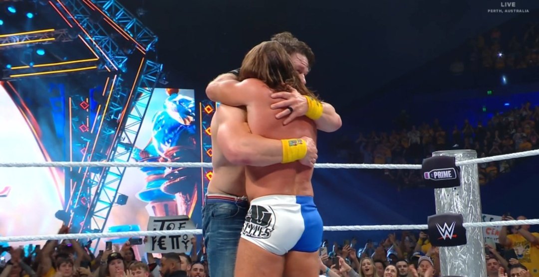 CrispyWrestlin's tweet image. #WWECrownJewel was a darn good show
- Bronson Reed winning (right call)
- Stephanie Vaquer winning (right call)
- Kabuki Warriors vs Rihyo was really goof
- Cena vs Styles was excellent
- Seth beats Cody (right call)
- No goofy shit at the end