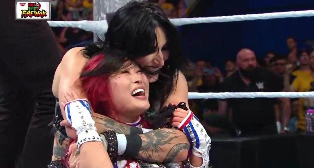 CrispyWrestlin's tweet image. #WWECrownJewel was a darn good show
- Bronson Reed winning (right call)
- Stephanie Vaquer winning (right call)
- Kabuki Warriors vs Rihyo was really goof
- Cena vs Styles was excellent
- Seth beats Cody (right call)
- No goofy shit at the end
