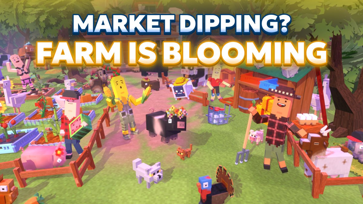 🌱Stay confident and keep farming! 🌱

History has its cycles, and now's your chance to act wisely while others hold back due to the market dip 🔄

Seize the opportunity with our new limited packs and bundles, and watch your crypto farm flourish with profits ahead of the rest