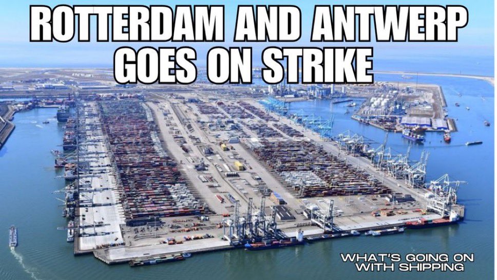 Strikes in the Ports of Rotterdam and Antwerp-Brugges | How Does an Automated Port Go on Strike?
Video: youtu.be/rOSuFLwT1Js