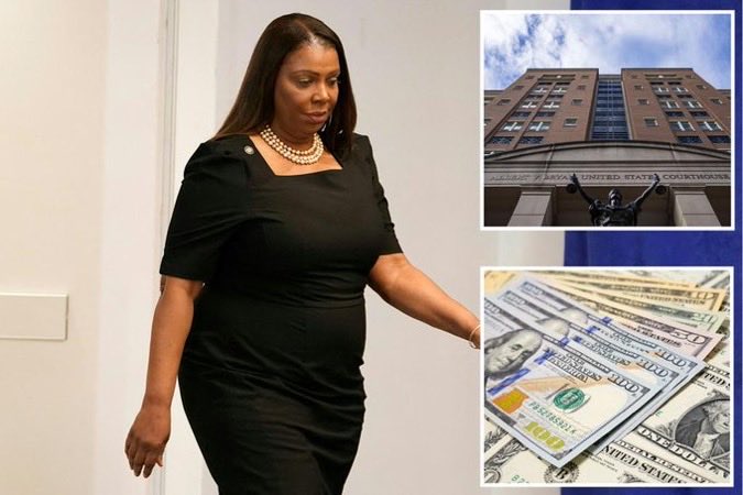 matjendav4's tweet image. Ante up Letitia ~ ~ How indicted NY AG Letitia James will pay for her legal defense — which could cost up to $10M: experts trib.al/D3qPEub
