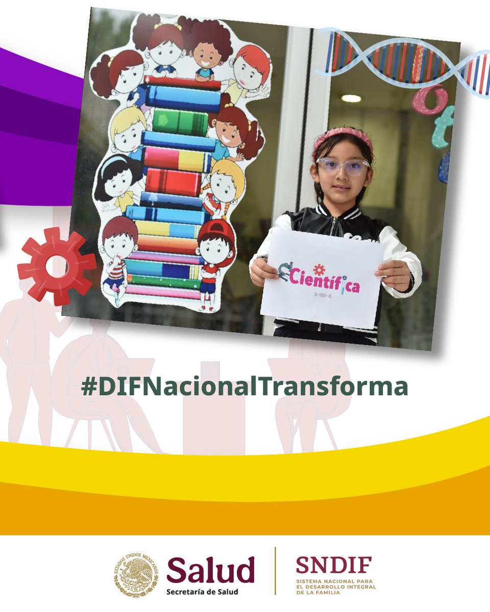 DIF_NMX's tweet photo. Seamos el impulso que las niñas necesitan para alcanzar sus sueños ⭐️

#DíaInternacionalDeLaNiña https://t.co/9smzagmWL0