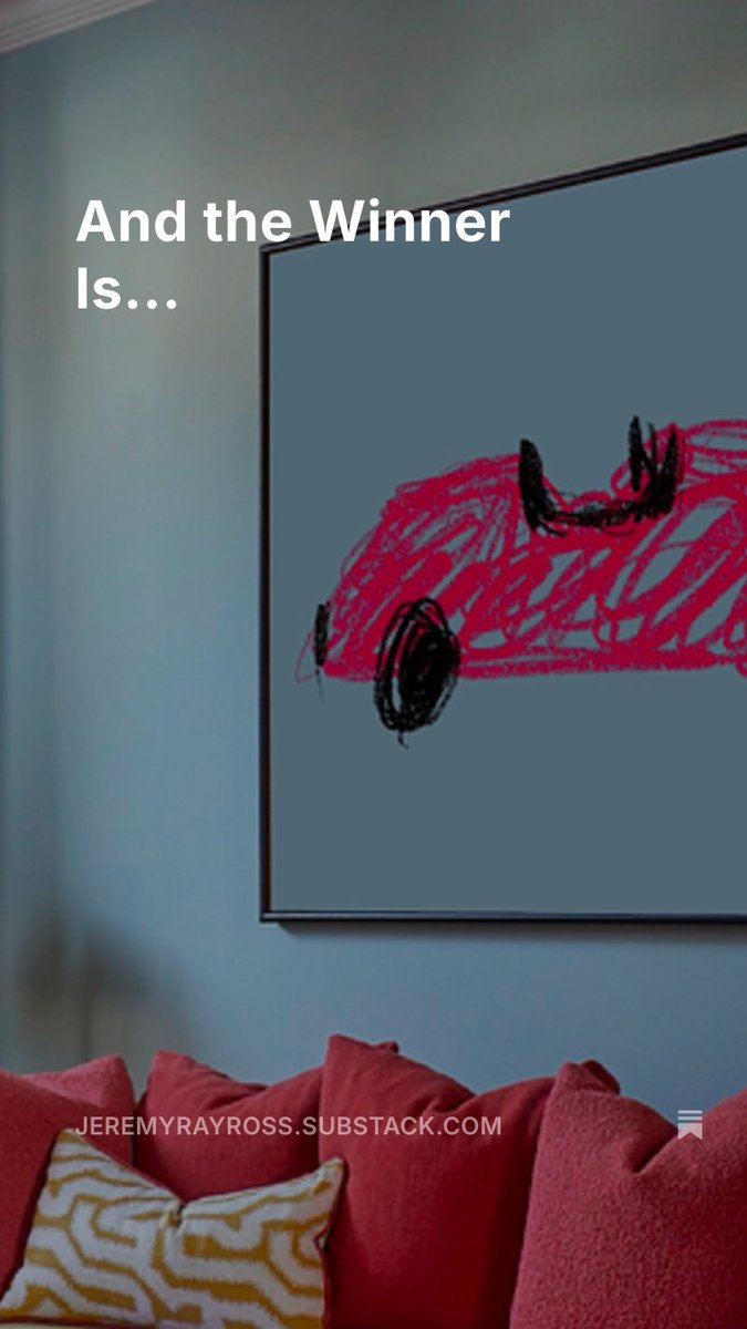 And the Winner is…
jeremyrayross.substack.com/p/and-the-winn…