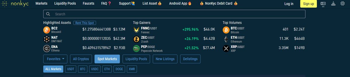 When everything is red, $FNNC shows excellent results.💪💪🚀🚀
#Bitcoin #DeFi #Ethereum #FennecBlockChain
