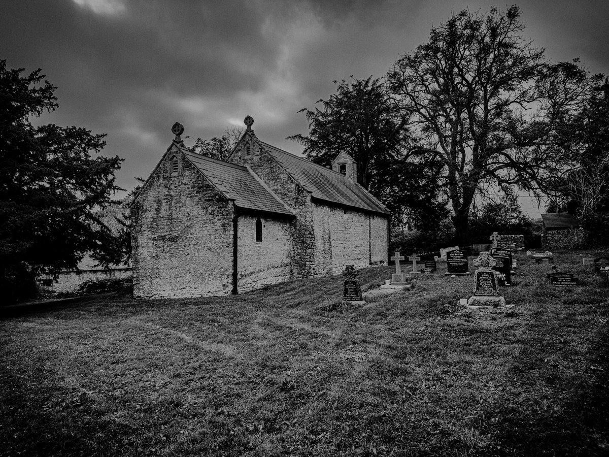 Dating back to early Medieval period, St Peter’s is the oldest building in this part of the Vale of Glamorgan #blackandwhitephotography #iphoneography #iphone16pro