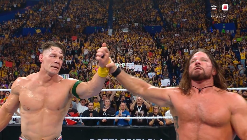 RoleModelGoat2's tweet image. من افضل عروض WWE بالسنة

حرفيًا عرض ينعش الشغف المصارعجي تبيها من نزالات ولا جمهور كل شي كان مثالي تمامًا

Absolute peak 🔝
#WWECrownJewel