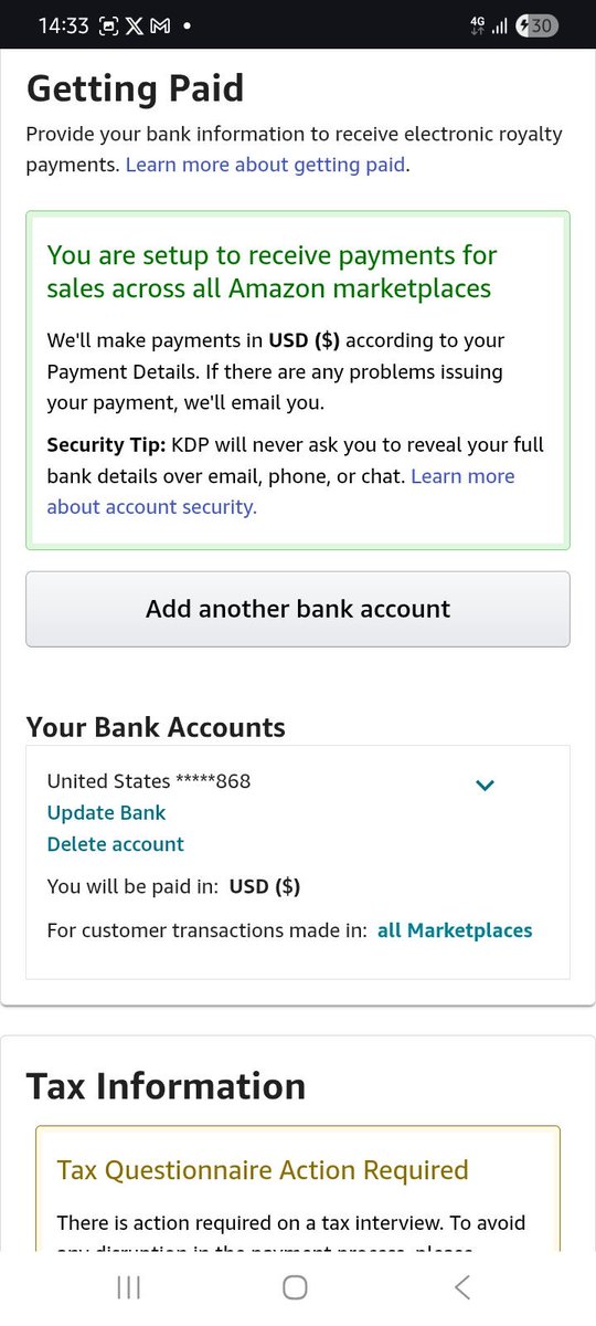 computerstop_0's tweet image. I am currently working on Amazon kdp
Yet to publish my first book, but by late October all will be set