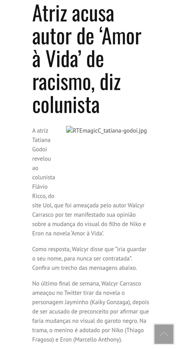 MayconBa2's tweet image. Aproveitando a deixa sobre Manuela Dias; vamos relembrar um caso gravíssimo de racismo envolvendo um certo autor? #AmorAVida #ValeTudo