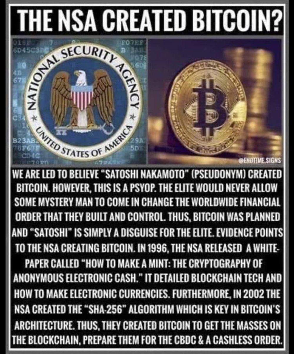 Studpilot152511's tweet image. Couldn&apos;t BTC actually be the government?  

Heaven forbid
