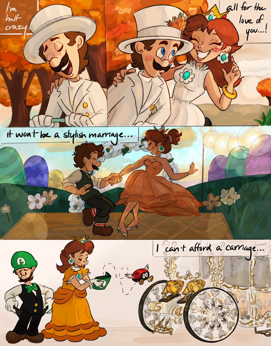 bberetd's tweet image. Daisy Bell, but make it fall themed and Luaisy