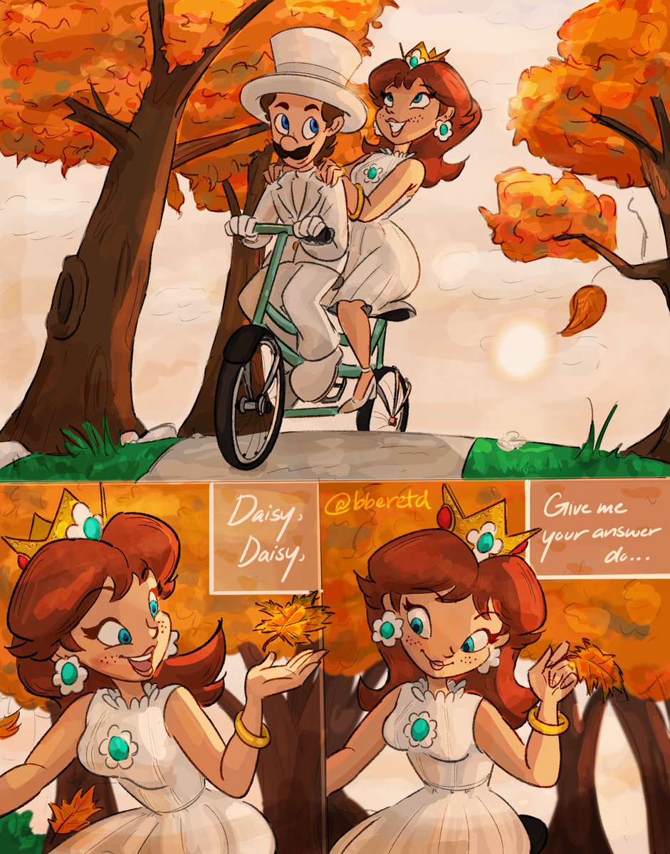 bberetd's tweet image. Daisy Bell, but make it fall themed and Luaisy