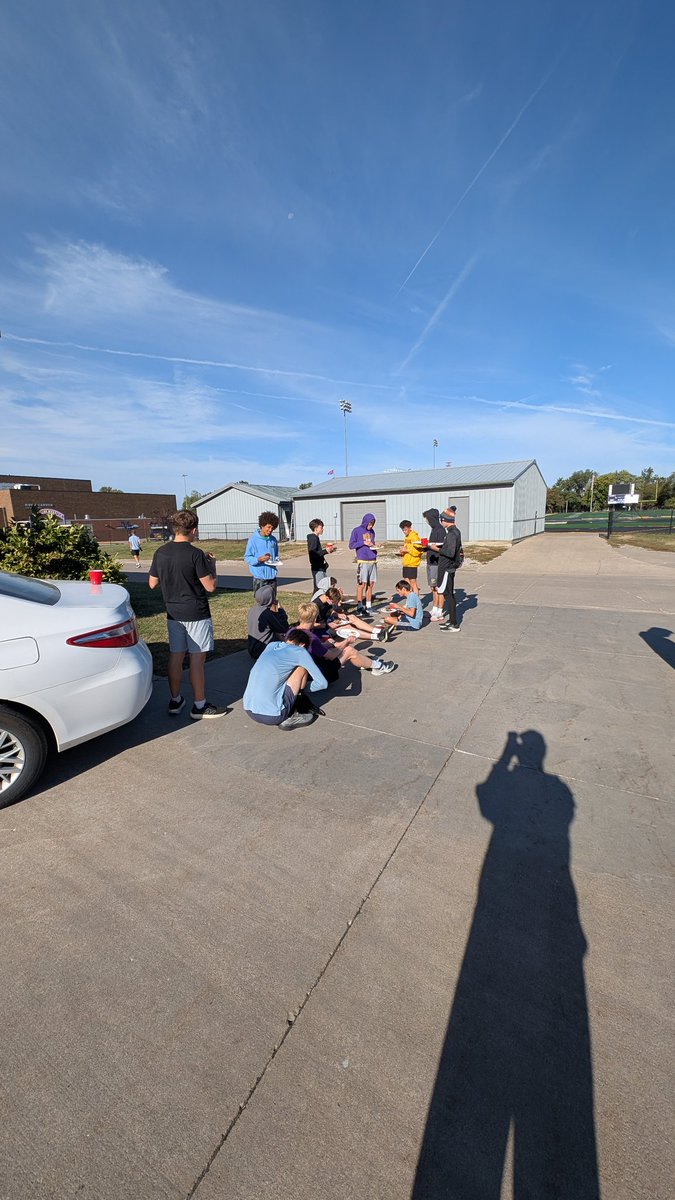 Wow!  First a great workout and great focus and discipline by the young man of MXC. Then followed up with excellent recovery meal. Thank you. To the Kulland and Goodwin families for all their support. 
<a href="/MuscatineCSD/">Muscatine Community School District</a> <a href="/MuscatineHS/">Muscatine HS</a>