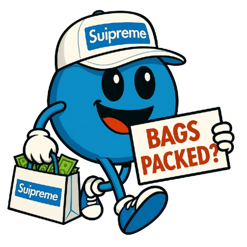 💙 Suipreme Season Never Ends! 🧢🔥

The cleanest brand on Sui — powered by style, community, and pure meme energy. From hats to hype, Suipreme keeps the blue wave rolling 🌊💎

#Suipreme #Sui #Crypto #Memecoins #1000xgems