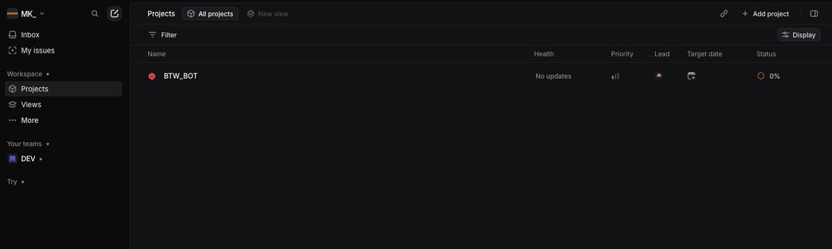 myzykyn's tweet image. Today I started using @linear , and I&apos;m honestly surprised by how much easier it is to divide up tasks and how organized everything looks. Let&apos;s see how it fits into my daily routine, but it looks great.

✅ Weekly organization