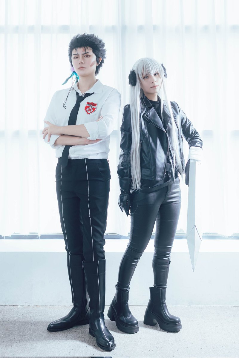 Aya1039sa's tweet photo. コスプレ cos
家庭教師ヒットマンREBORN！
天野明展衣装  VARIA
XANXUS ：茶茶
Squalo: Aya
ザンスク大好き🥰🥰🥰

喜歡了十年以上的cp🤣
真的好久好久沒有拍XS了!! https://t.co/U49eeW8Fj5