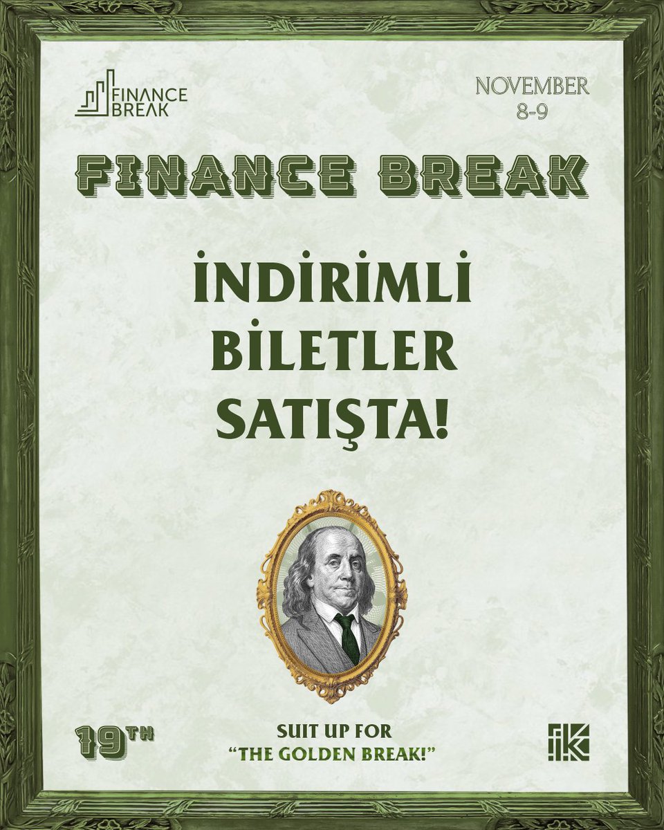 financebreak21's tweet photo. Finans dünyasının nabzı bu Kasım’da Boğaziçi’nde atıyor!
8–9 Kasım’daki Finance Break zirvesine indirimli biletle katılmak için bio’daki linke tıkla!
#financebreak #bogazici #finanszirvesi #economy https://t.co/s4aua5Kyoa