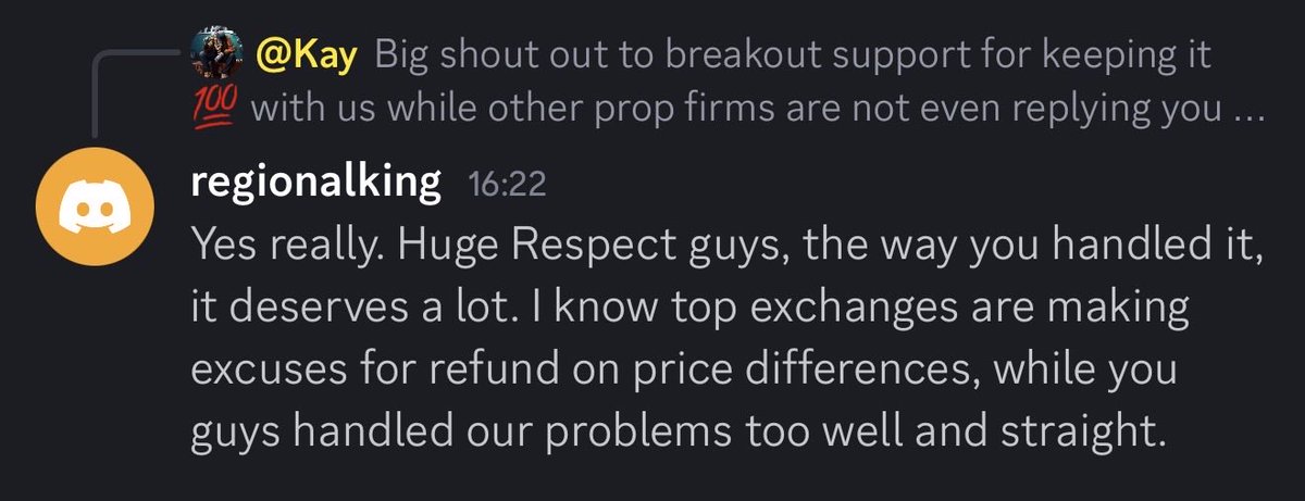 breakoutprop's tweet image. World class support that you can trust. 

Even on the most brutal days of the market.