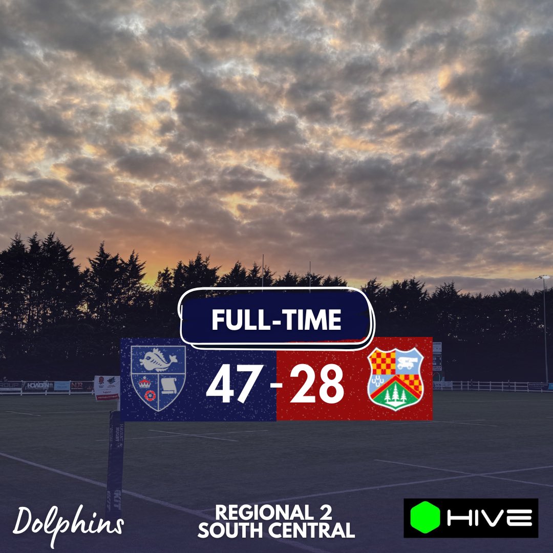 havantrfc's tweet photo. The Dolphins win again! https://t.co/1qsH64qyDi