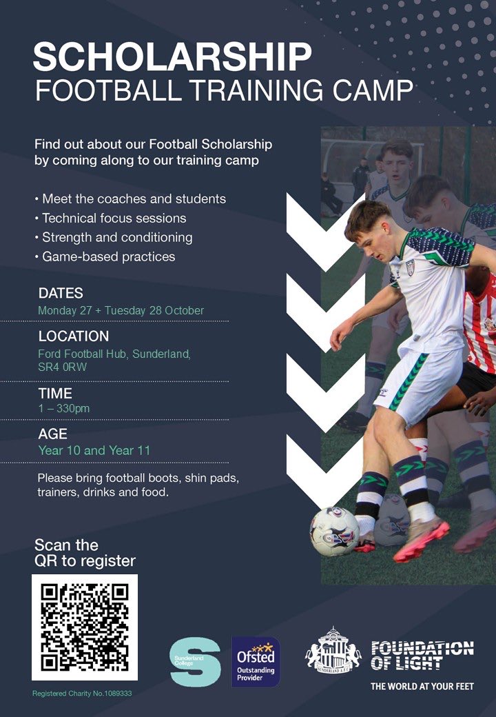 SAFCFoL Football Scholarship tweet media