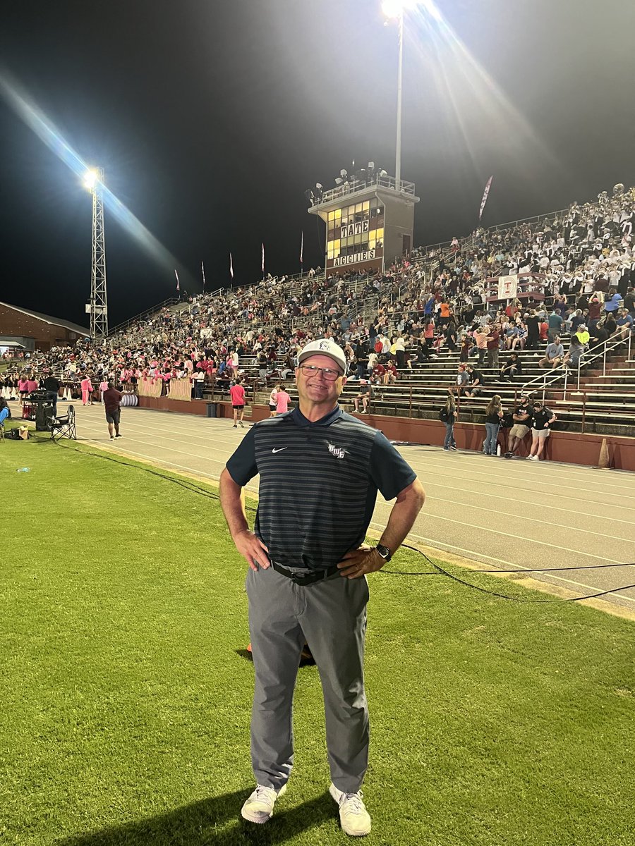 Friday Nights &amp; Stadium Lights again, this time it was Pace HS &amp; Tate HS. It was electric as both teams entered the game with identical records of 5-1. Noting brings a community together like a Friday night game as fans cheer on their young warriors. LIFE WITH FOOTBALL IS BETTER.