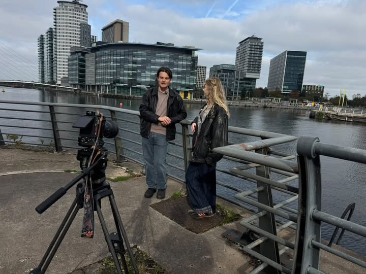 HobdayFilmmaker's tweet image. Had the amazing opportunity to be interviewed by Maya Stead for the @BeyondCnf 2025 🎙️ 

Such an inspiring event with brilliant conversations about creativity, innovation and the future of storytelling! 🌍✨

#BeyondConference #CreativeIndustries #Innovation #Storytelling