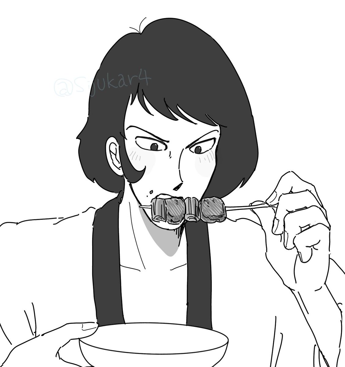 焼き鳥食べ先生
今度色塗ろうかな