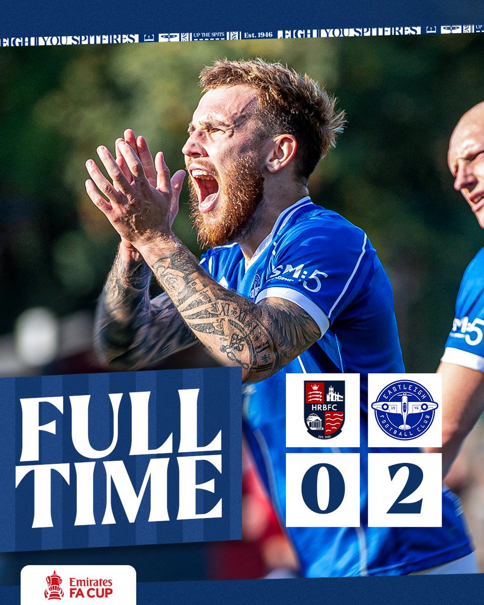 EastleighFC's tweet image. INTO THE NEXT ROUND 🤩🏆