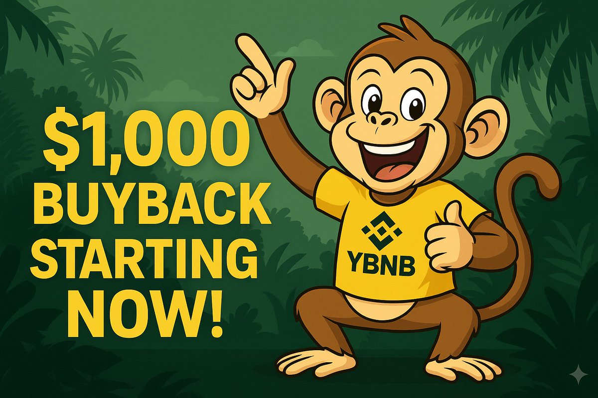 yellowbnb_4's tweet image. YBNB FAMILY — AS PROMISED, WE DELIVER! 

Just as we told our community, we’ll be doing a $1,000 Buyback — starting now! 

After this first buyback, we’ll follow it up with another $1,000 Buyback soon after.

We sold a portion from our marketing wallet earlier to fund our…