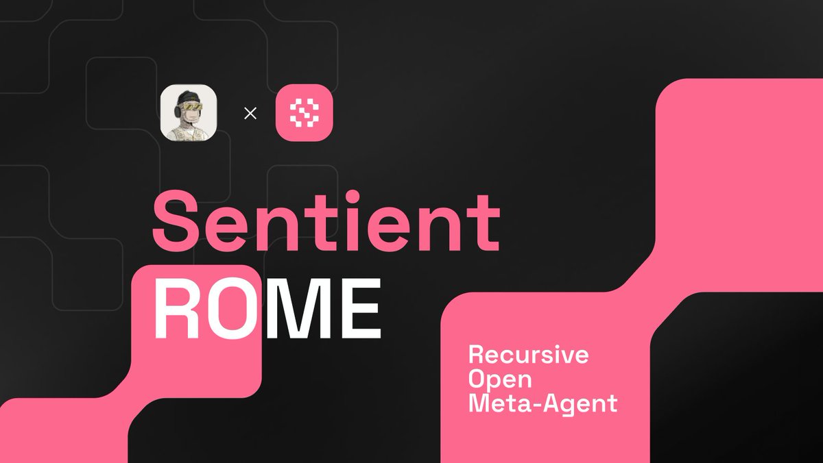 Sam_web4's tweet image. Yo, Fam… I won’t bore you with many talks… this is another @sentientAGI feature exploration.
 
A framework I find very interesting within the sentient infrastructure, the ROMA Recursive Open Meta-Agent, the revolutionary open-source framework that&apos;s redefining sentient…