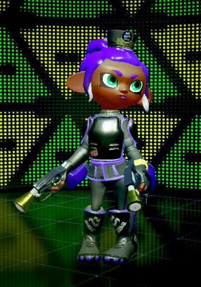 dizzy_hat00's tweet photo. finally got to splatoon 2 and octo expansion and... holy peak...

anyways look at my creature https://t.co/Pffbog2GOM