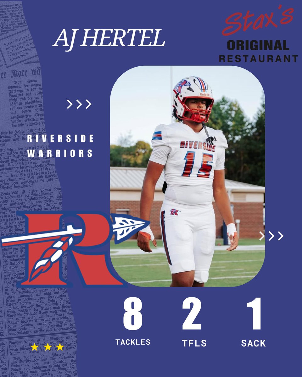 STAX’S STAT LEADERS (Oct. 10) 🏈
PART 4

Some big time performances from Greer-area players last night. Let’s take a look at a few!

🐝🗡️🛡️🦅🐅