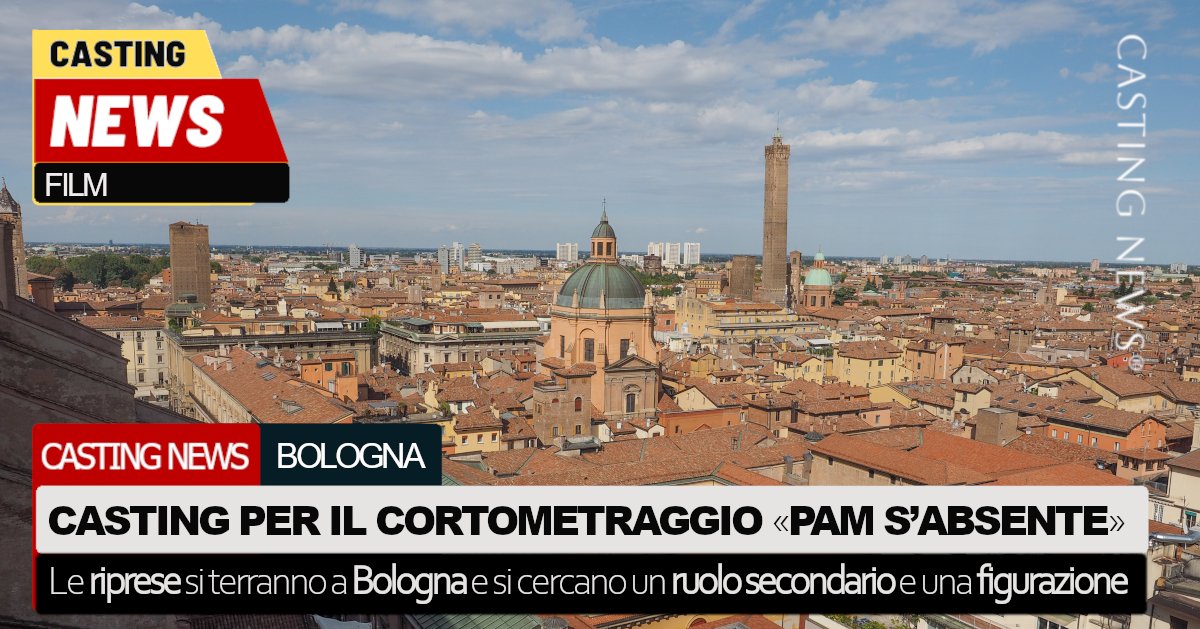 CastingNewsPro's tweet image. 🎬 Casting a Bologna per il corto francese «Pam s’absente»: si cercano un ruolo secondario e una figurazione. Riprese a novembre, lavoro retribuito. #Casting #Cinema #CastingNews
👉 Scopri tutti i dettagli su Casting News castingnews.eu/news/news.asp?…