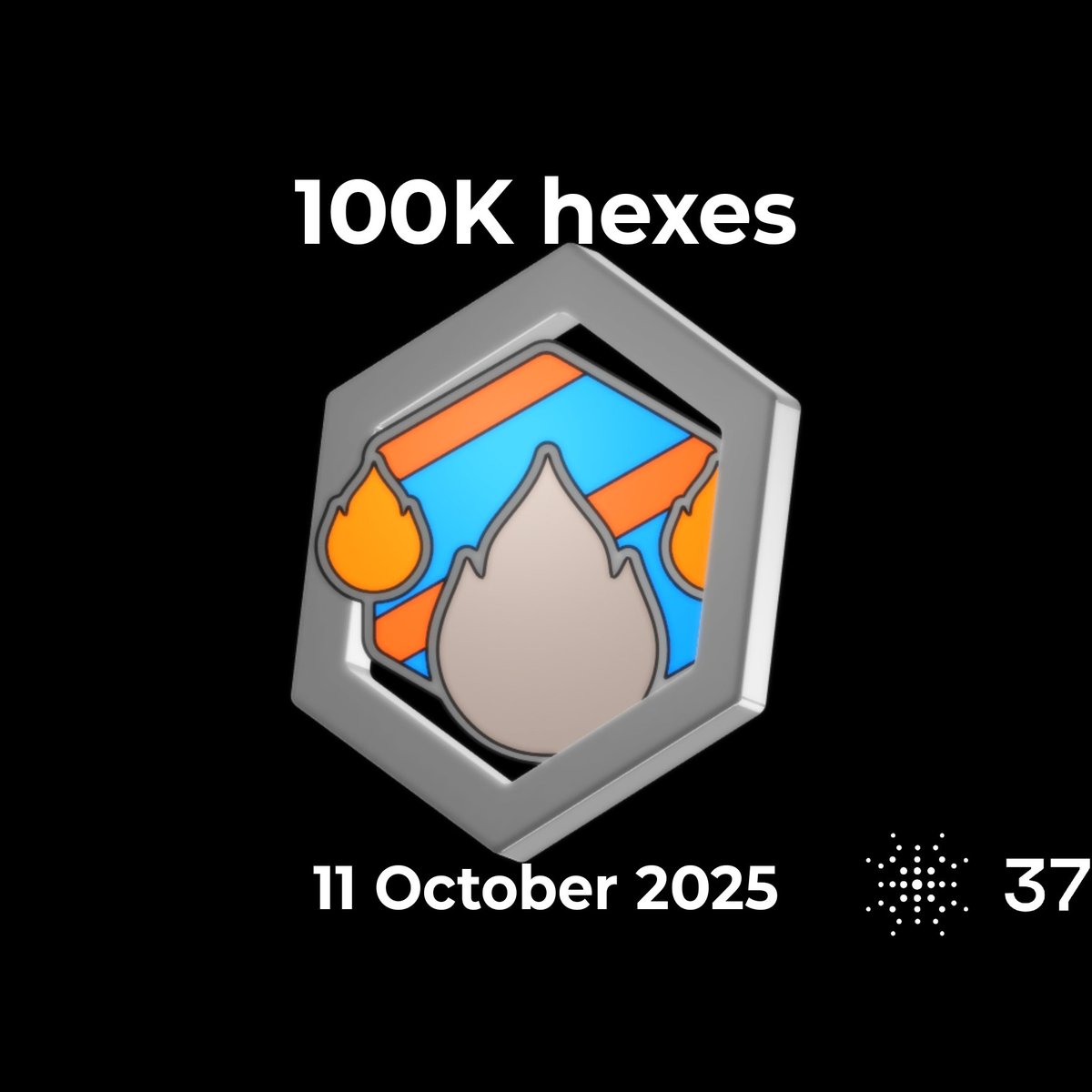 reddy_sai9699's tweet image. I’ve just covered 100K hexes on #375go! #discovergo
