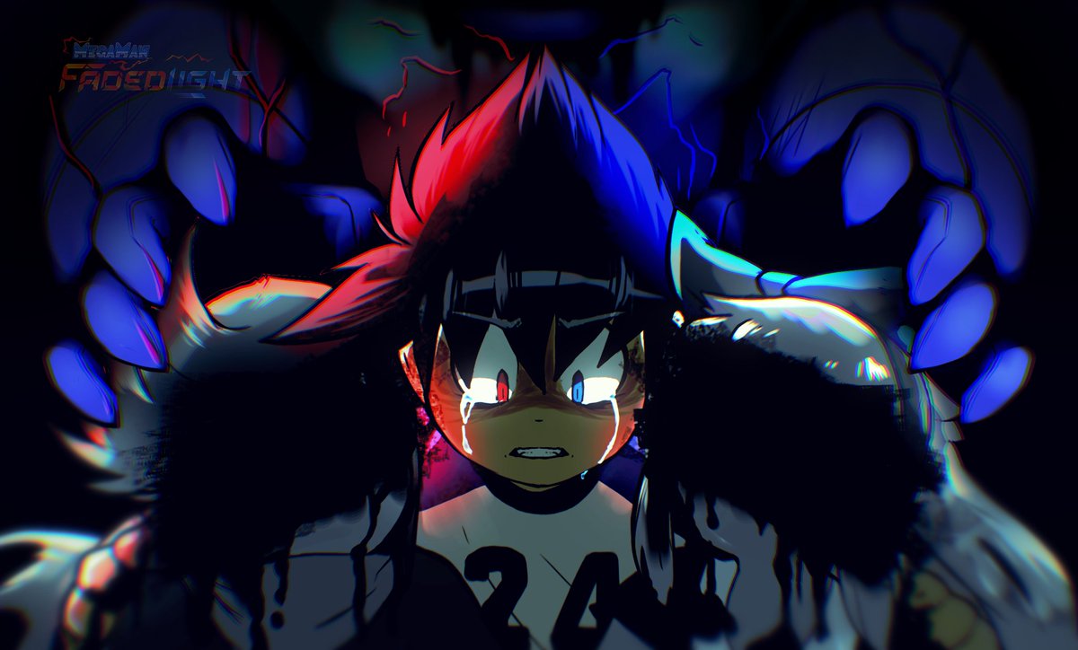 FadedLightAU's tweet image. Engulfing Darkness.
#fadedlight #FadedLightAU #megaman #protoman #roll #Dark