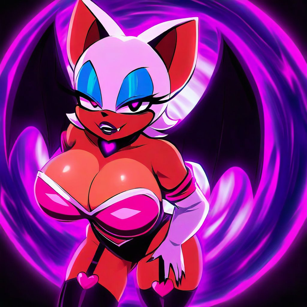 Rouge The Demonic Bat tweet media