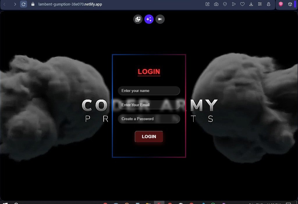 AditiDabral1's tweet image. Participate in Css Hackthon conduct by @rohit_negi9
#strikeclone #htmlcssonly #CSSChallenge
A creative , fully responsive website only using html and css