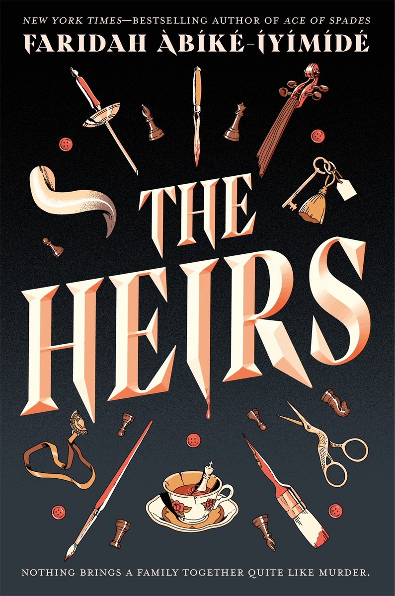 jamiehawthornes's tweet image. so while i love tig, i would honestly so much rather a book like THE HEIRS (releasing in june 2026!) get an adaptation. not only is it way more adaptable (i’m reading the ARC), but it’s wonderful, written by an amazing black author, and is what tig fans are looking for