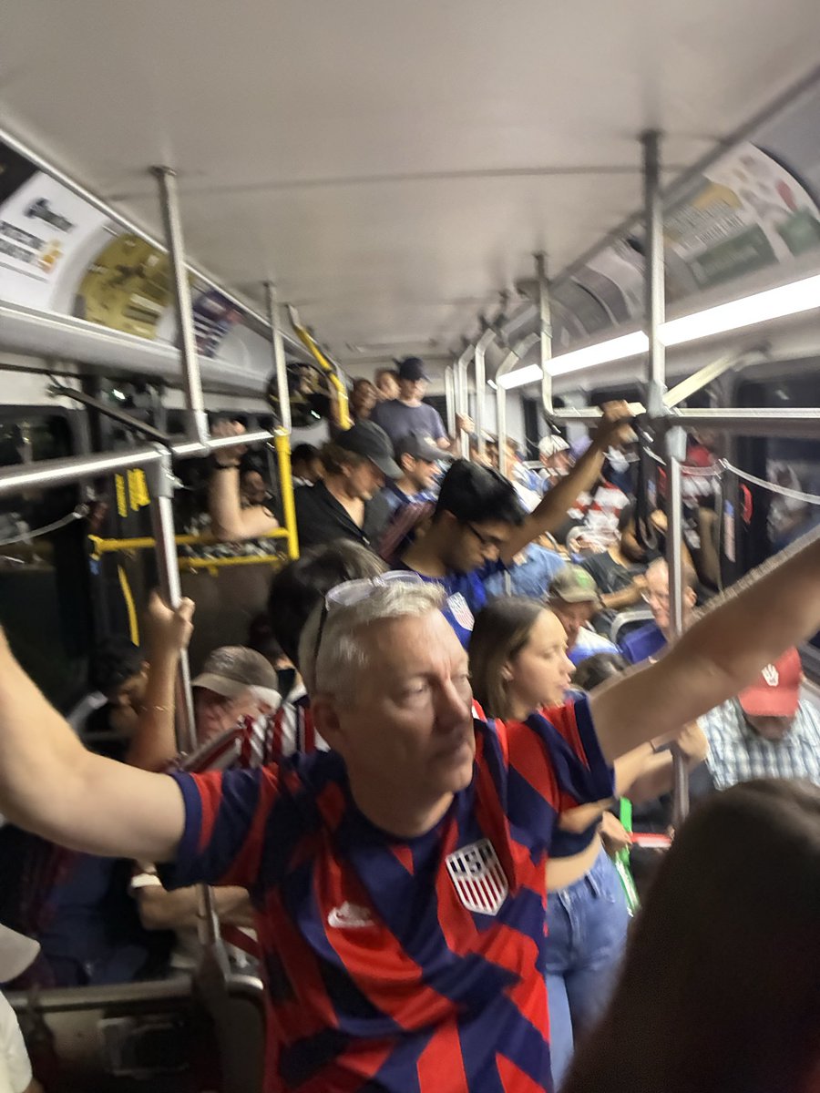Julio Gonzalez Altamirano (@juliogatx) on Twitter photo Howdy <a href="/CapMetroATX/">CapMetro</a>,
Do you know why the expanded _bus_ service after a soccer match at <a href="/Q2Stadium/">Q2 Stadium</a> wasn’t available last night after the <a href="/USMNT/">U.S. Soccer Men's National Team</a> game? Staff at the stadium were confused not to see your fleet lined up…needless to say, us riders were a bit squeezed by the change. Howdy <a href="/CapMetroATX/">CapMetro</a>,
Do you know why the expanded _bus_ service after a soccer match at <a href="/Q2Stadium/">Q2 Stadium</a> wasn’t available last night after the <a href="/USMNT/">U.S. Soccer Men's National Team</a> game? Staff at the stadium were confused not to see your fleet lined up…needless to say, us riders were a bit squeezed by the change.