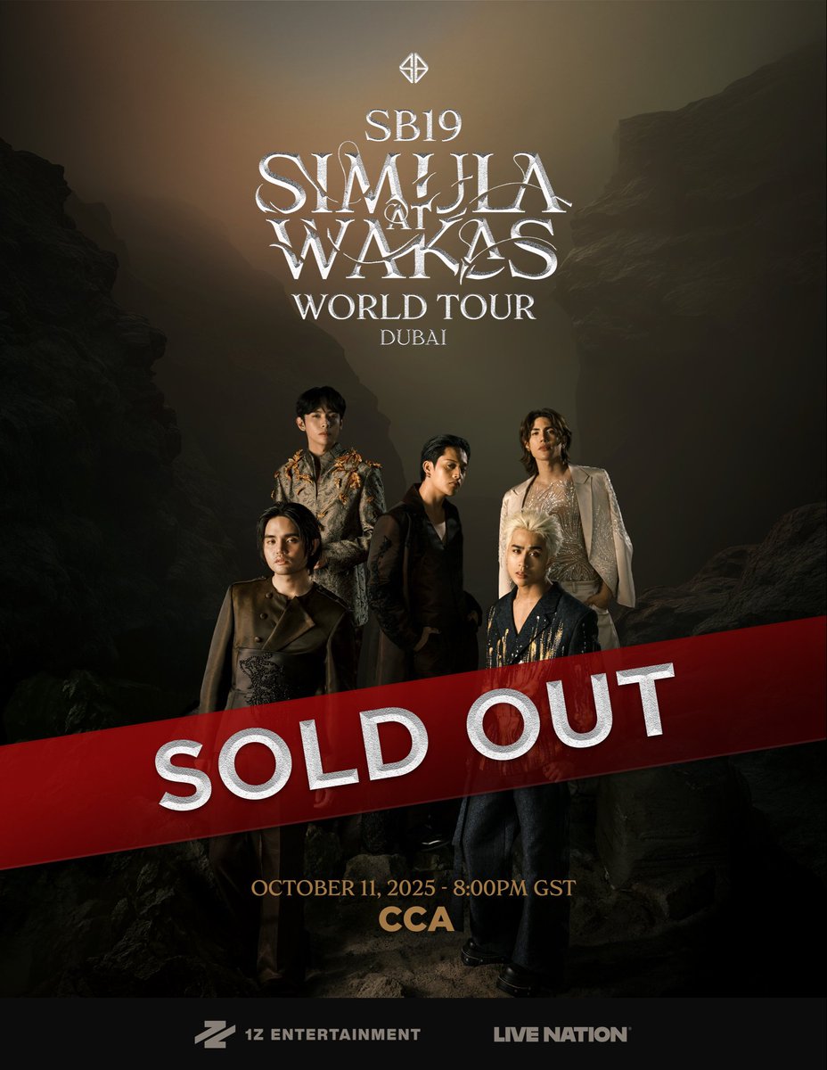 maria171819g's tweet image. SOLD OUT!

SB19 BEDAZZLES DUBAI
@SB19Official #SB19 
#SaWWorldTourDubai