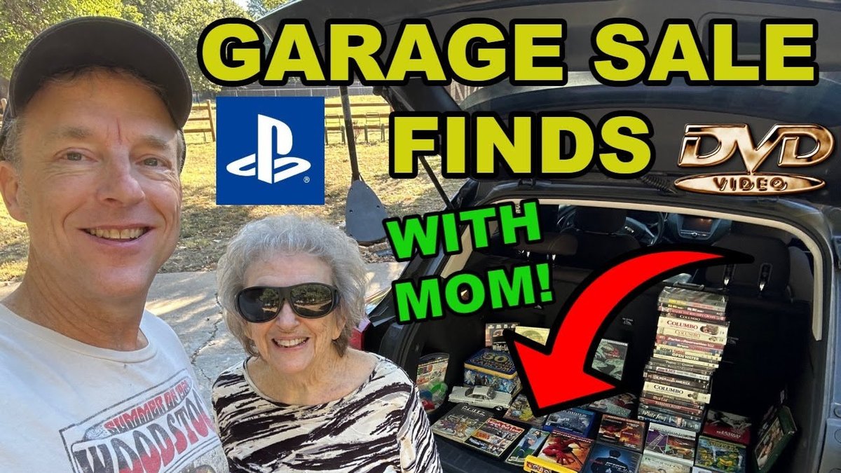 Found some great stuff at garage sales today! Plus, my mom joined me on my channel for the first time! Watch: >> youtu.be/AVK4O0Jwj0Q?si…