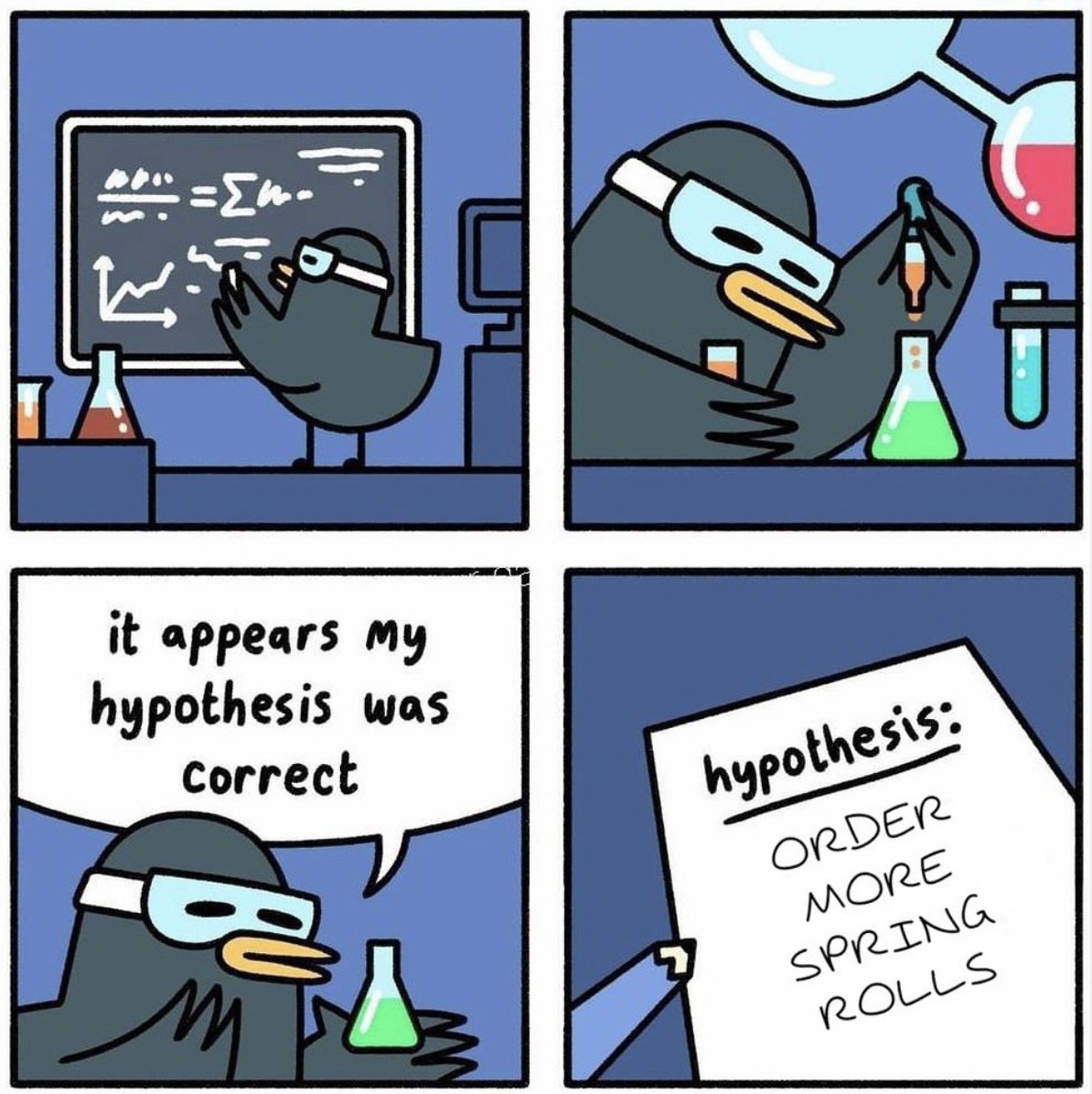 oodle_noodle's tweet image. Trust the science! #SpringRolls
