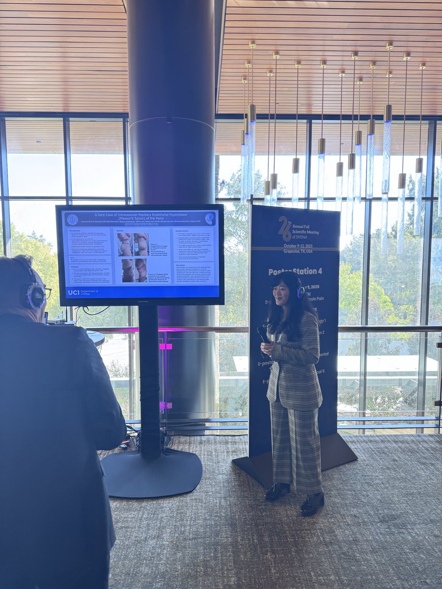 Great presentation by <a href="/hsnakamura1210/">Hana Nakamura</a>!! <a href="/UCI_Urology/">UCI Urology</a> <a href="/faysal_a_yafi/">Faysal A. Yafi, MD FRCSC</a> <a href="/MmahdiUro/">Mohammed Mahdi</a> <a href="/Mo_Moukhtar/">Muhammed A. Moukhtar Hammad</a>